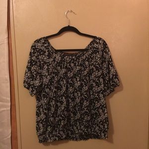 floral blouse